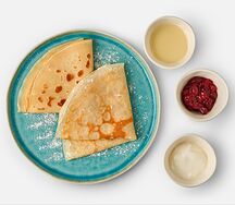 Блины с топпингом