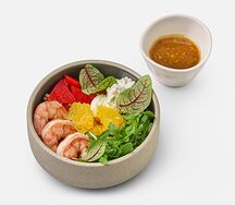 Боул с креветками