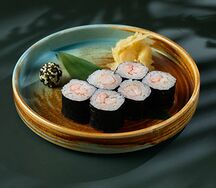 Маки с креветкой