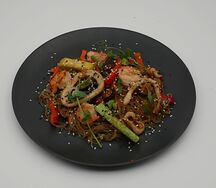 Фунчоза с морепродуктами