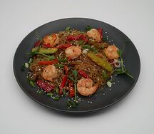 Фунчоза с тигровой креветкой