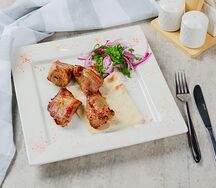 Шашлык из cвинoй шеи