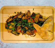 Сковородка с курицей