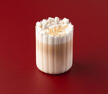 Латте Банановое мороженое с соленой карамелью