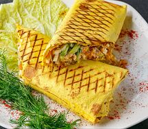 Двойная шаверма по-французски