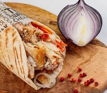 Шаверма в пите острая