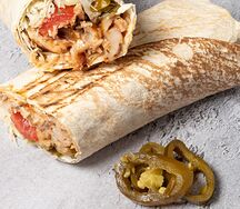 Шаверма в лаваше Мексиканская