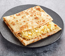 Блин с капустой и яйцом