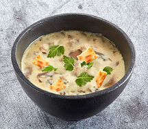 Суп грибной с чипами двойная порция