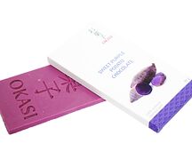 Шоколад Okasi с японским фиолетовым картофелем