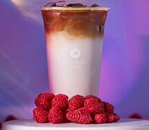 Айс латте Мята-малина