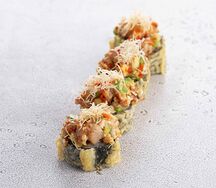 Темпура ролл с угрем (4 шт)