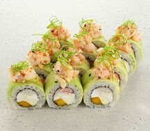 Фреш ролл с креветкой и авокадо (12 шт)