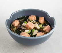 Суп Мисо с лососем