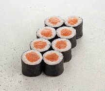 Миниролл с лососем (8 шт)