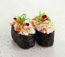 Суши с камчатским крабом (2 шт)