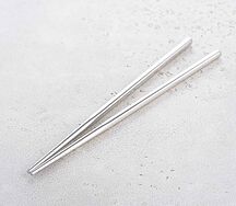 Серебряные японские палочки