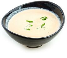 Сливочный с лососем суп