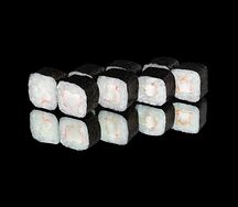 Классический ролл с креветкой