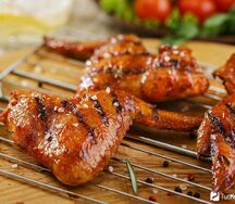 Шашлык из куриных крыльев