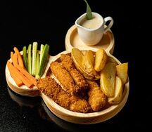 Сытый Панда с курочкой