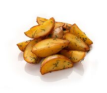 Беби-картофель жареный