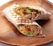 Лаваш с томленой уткой