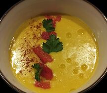 Суп из кукурузы на кокосовом молоке