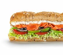 Сэндвич Лосось с крем-чизом