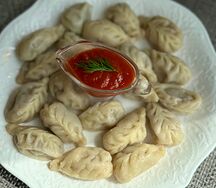 Пельмени курзе с мясом халяль