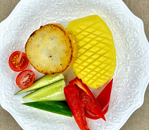 Котлеты из щуки с картофельным пюре