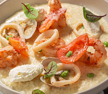 Ризотто с морепродуктами