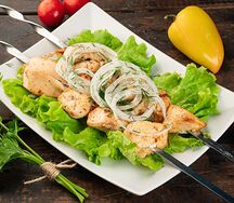 Шашлык из куриной грудки
