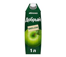 Сок Добрый яблочный