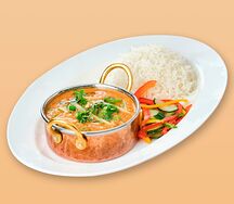 Машрум Маттар (грибы с зеленым горошком)