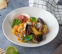 Ризотто с морепродуктами
