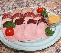 Мясная тарелка