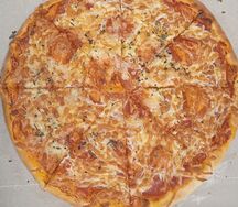 С ветчиной и грибами