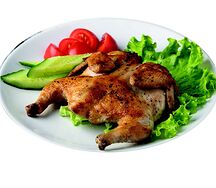 Цыпленок табака Корнишон