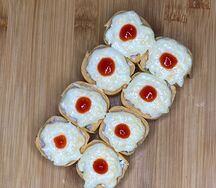 Запеченная тортилья с курицей (острая)
