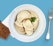 Вареники с картофелем и луком