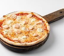 Пицца с лососем интеграле