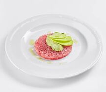 Тартар из тунца с гуакамоле