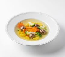 Суп с тефтельками