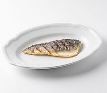 Филе сибаса на гриле