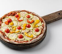 Ржаная пицца вегетариано