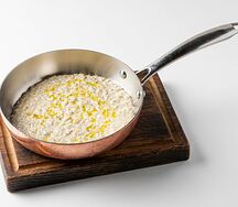 Ризотто с трюфельным кремом