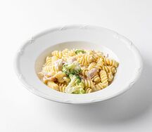 Фузилли с ветчиной