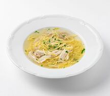 Куриный суп детское меню