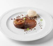 Шоколадный фондан